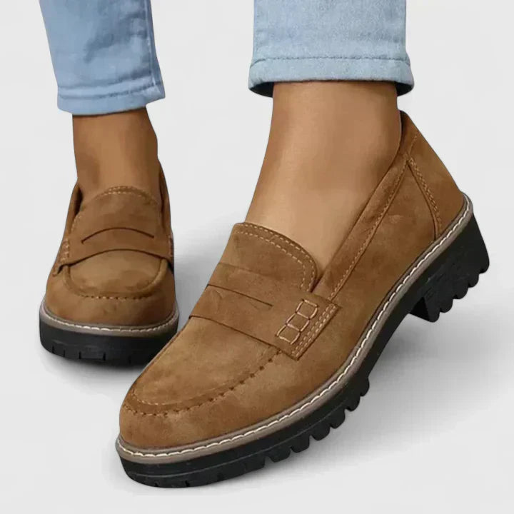 Heidi | Timeless Suede Loafers