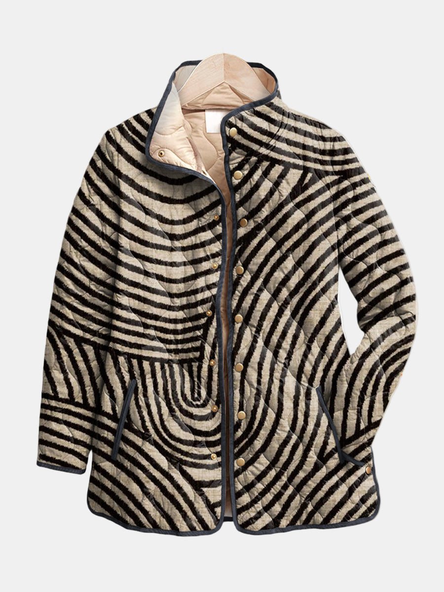 Michelle | Retro Quilted Jacket