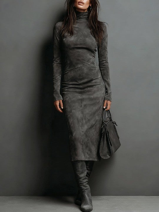 Eliza | Long Sleeve Midi Dress