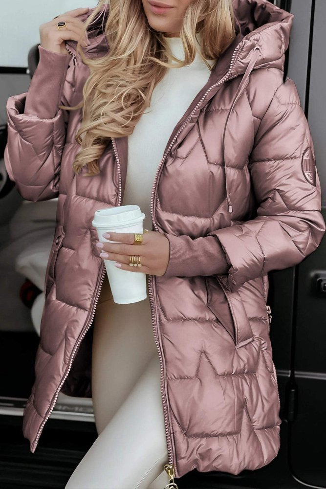Rachel | Long Warm Quilet Jacket