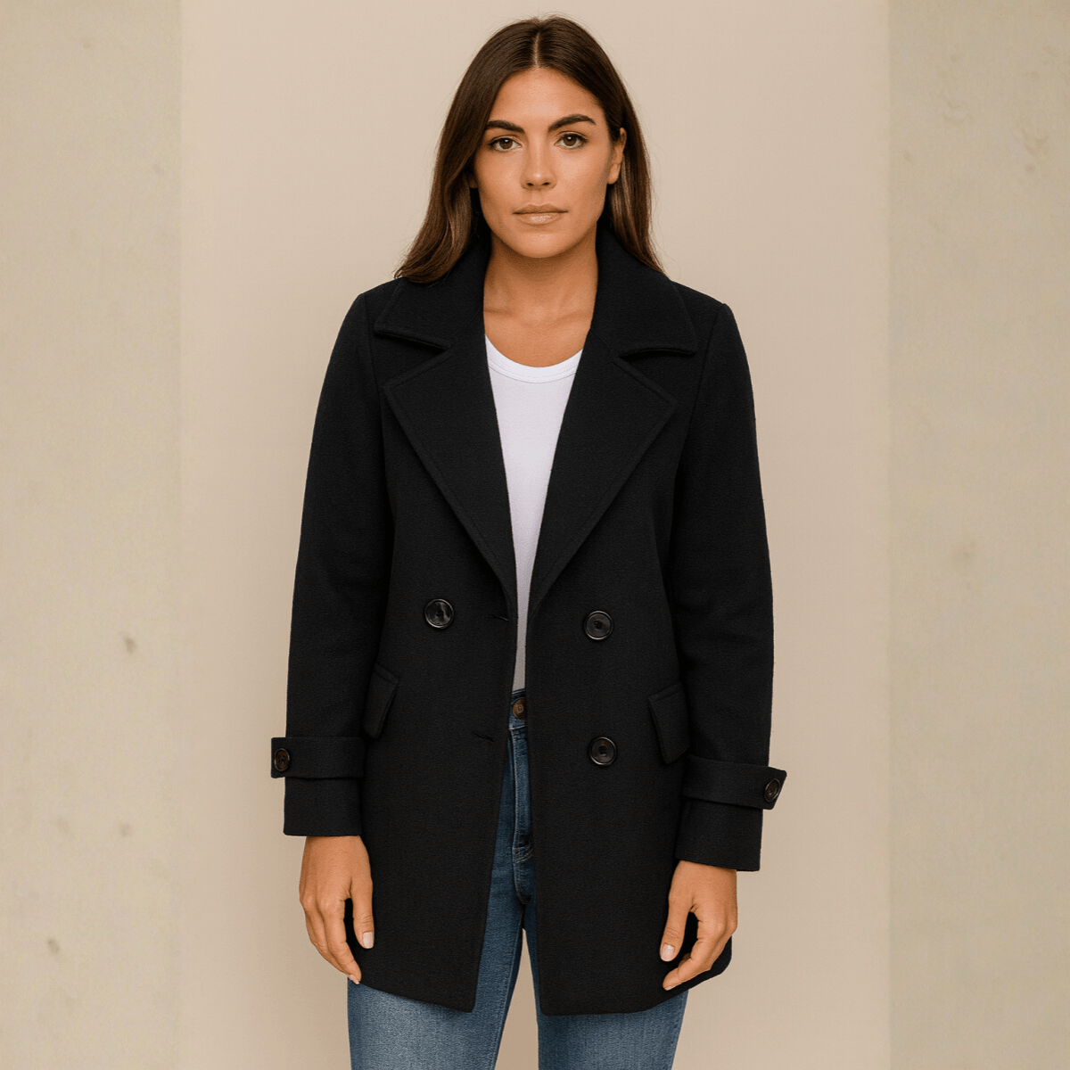 Courtney | Chic Collared Jacket