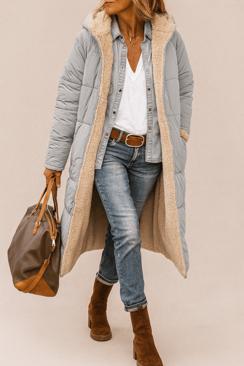 Kimberly | Soft Reversible Coat